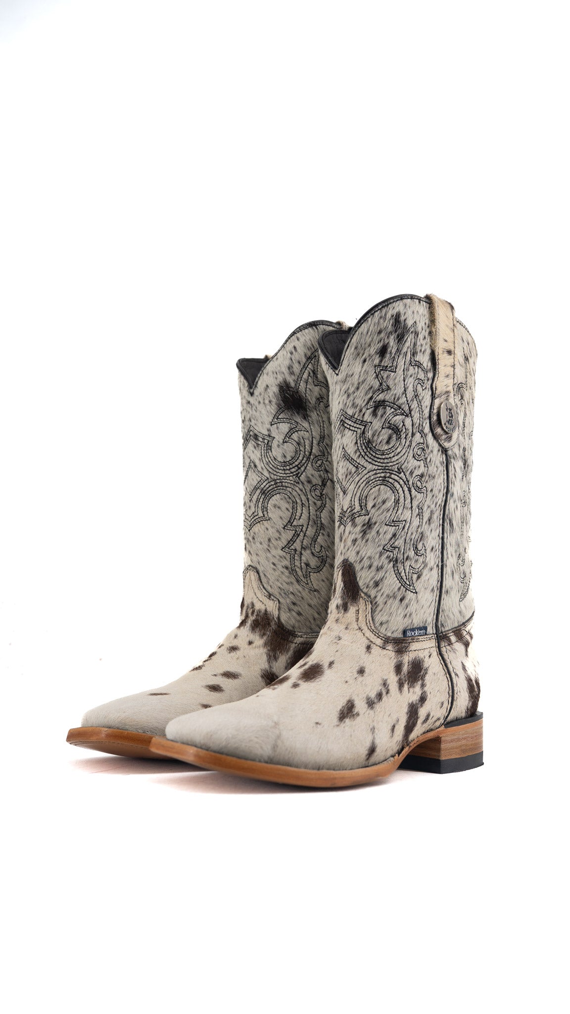 Katherine Cowhide Square Toe Cowgirl Boot Size 9 Box TW30 FINAL SALE