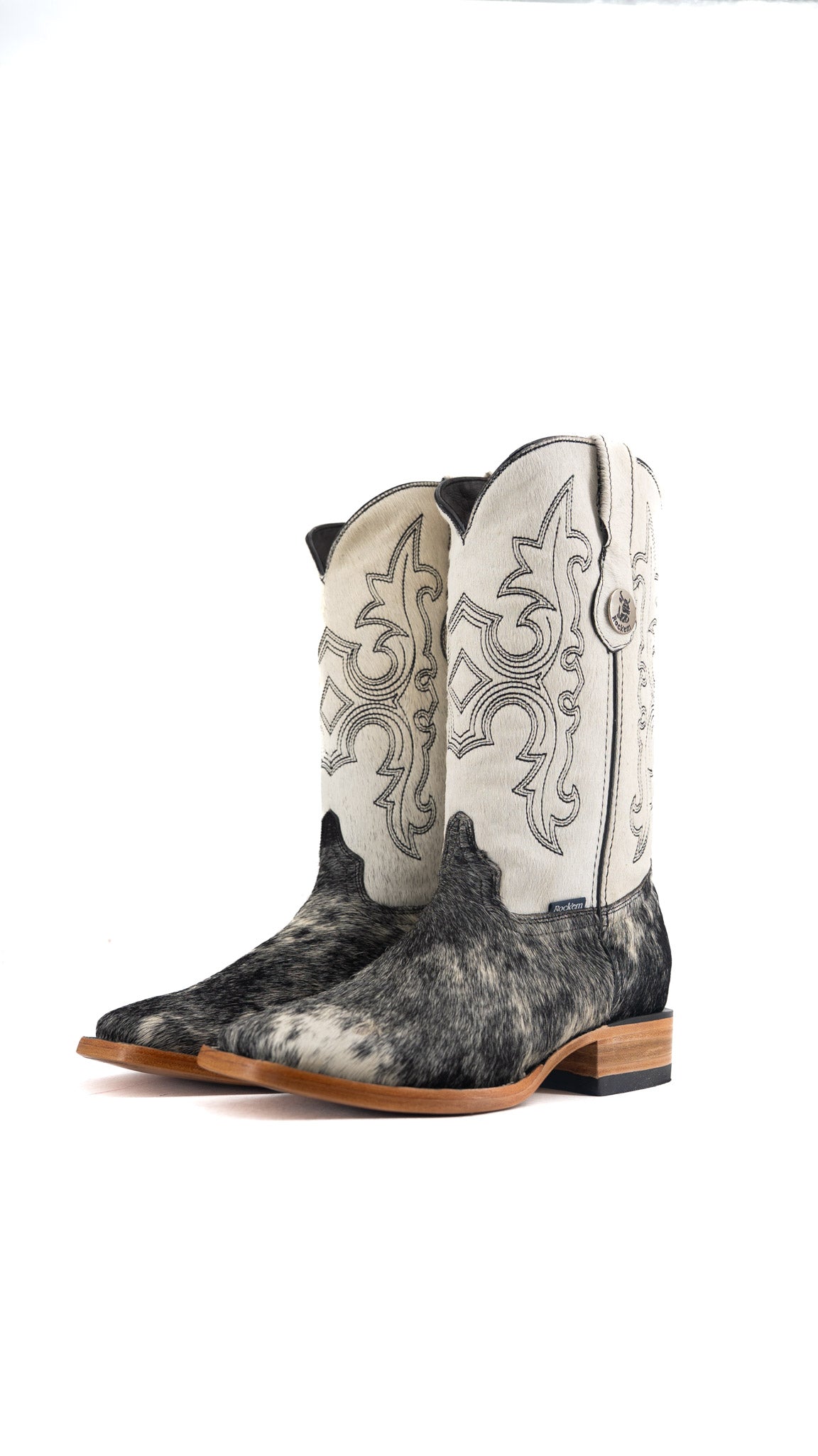 Katherine Cowhide Square Toe Cowgirl Boot Size 9 Box TW31 FINAL SALE