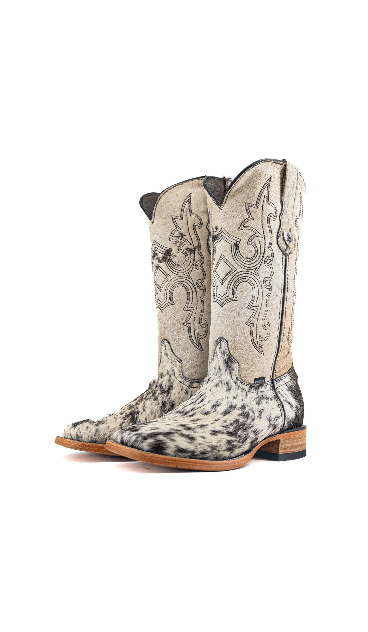 Katherine Cowhide Square Toe Cowgirl Boot Size 9 Box TW39 FINAL SALE