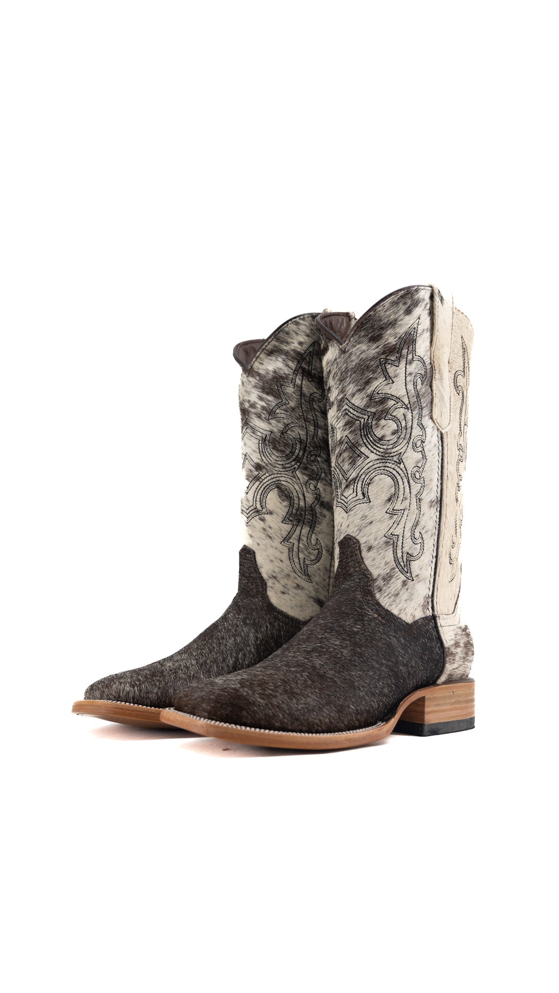 Katherine Cowhide Square Toe Cowgirl Boot Size 9 Box TW43 FINAL SALE