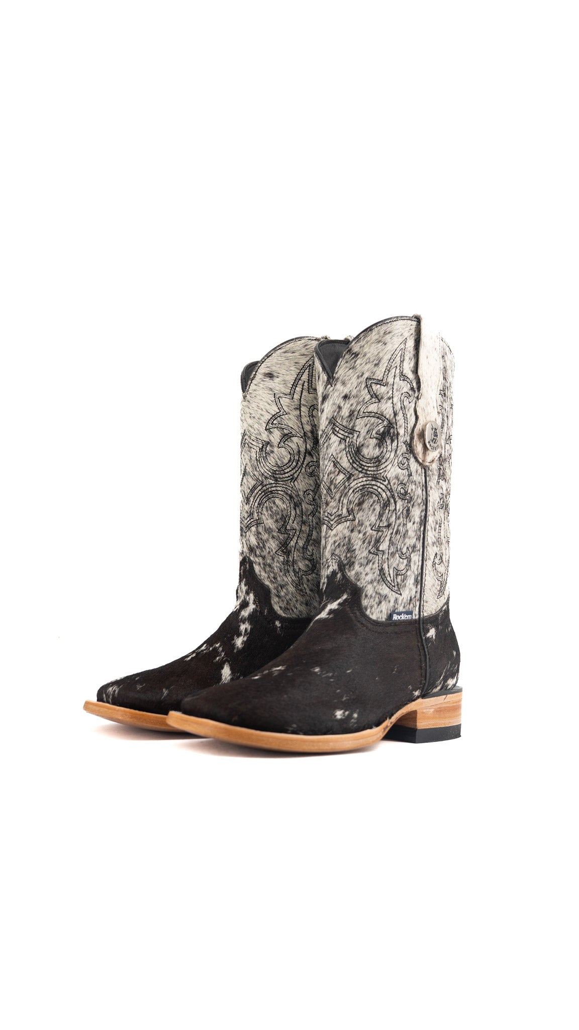 Katherine Cowhide Square Toe Cowgirl Boot Size 7 Box TW71 FINAL SALE