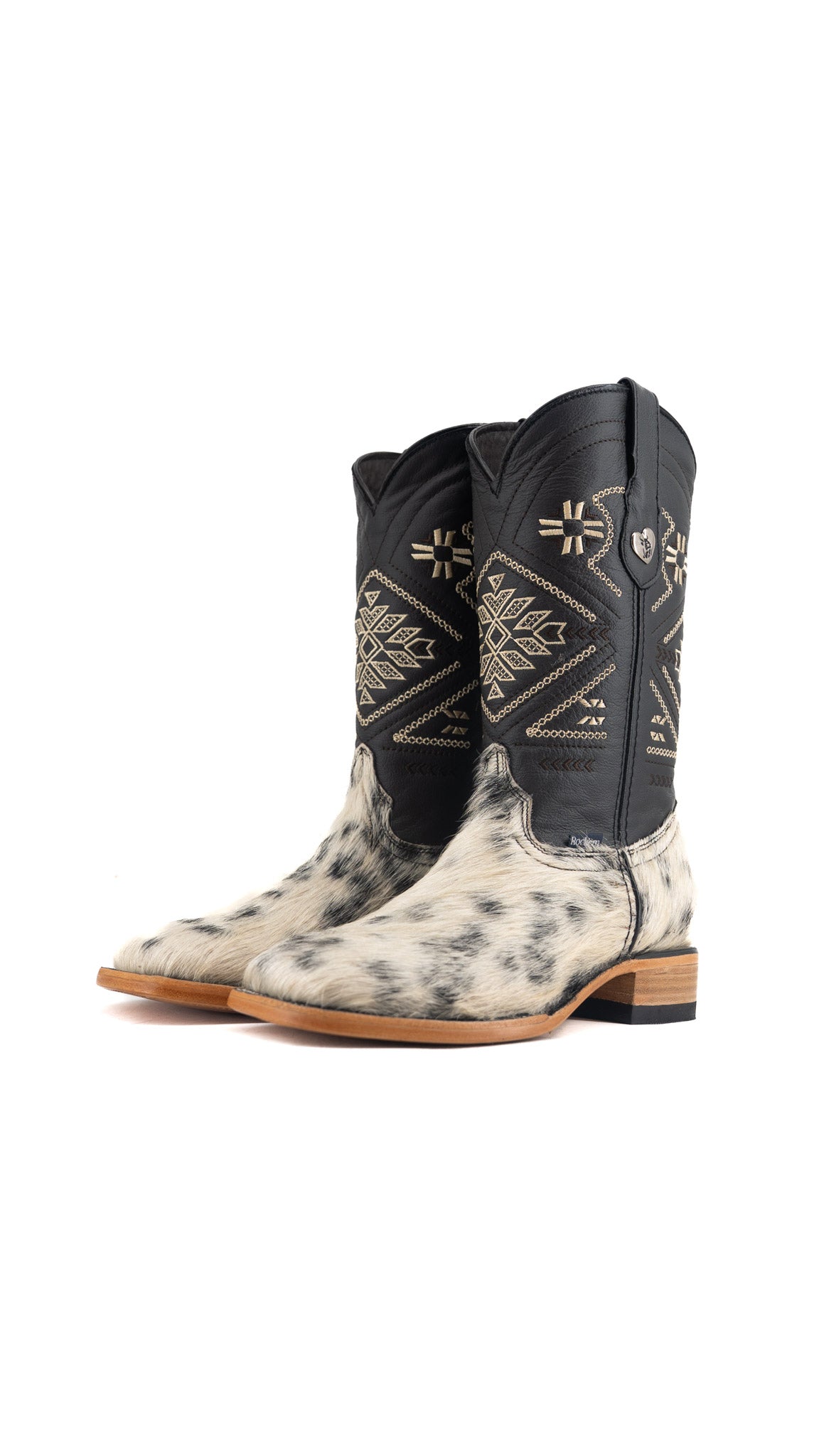 Women's Cowhide Square Toe Cowgirl Boot Size 8.5 Box TW85 FINAL SALE