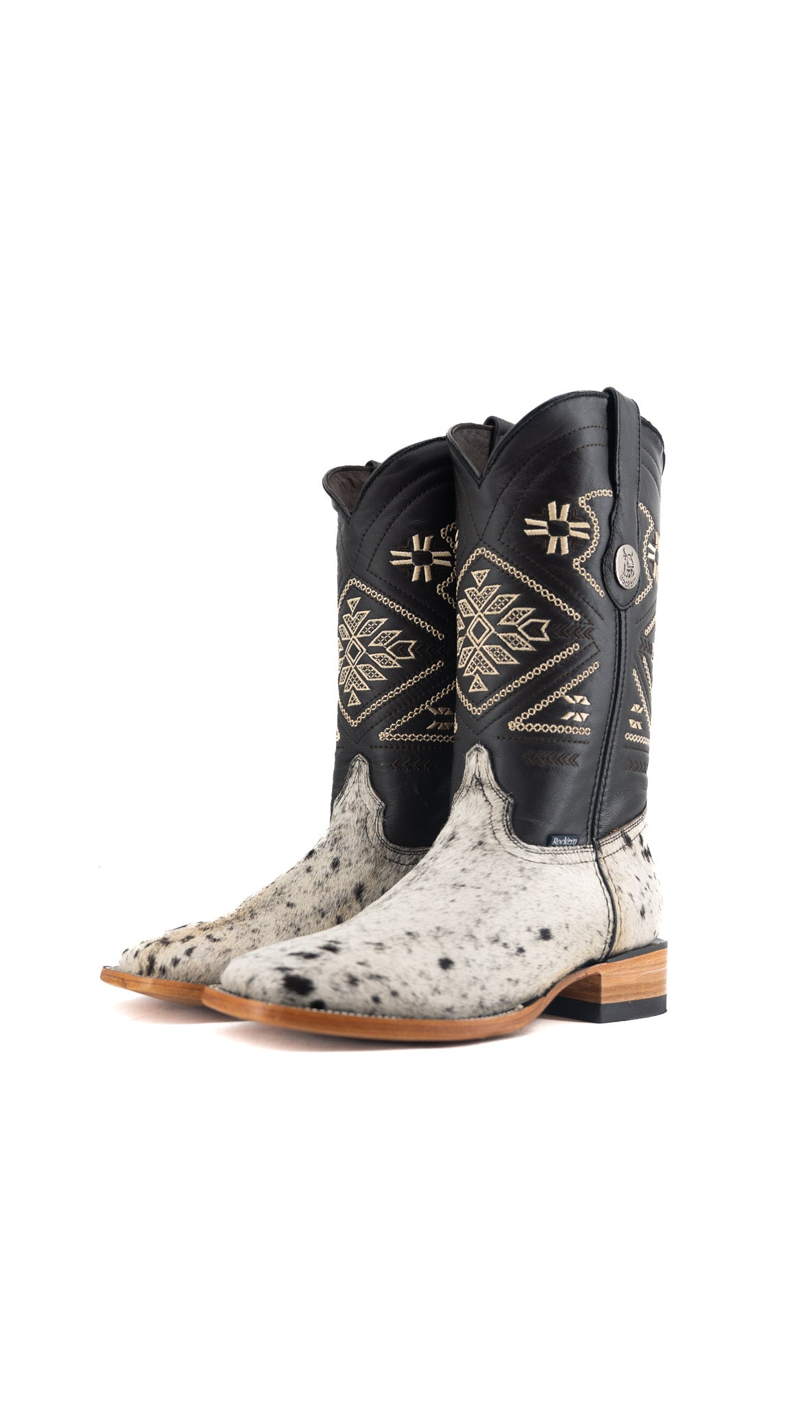 Women's Cowhide Square Toe Cowgirl Boot Size 8.5 Box TW88 FINAL SALE