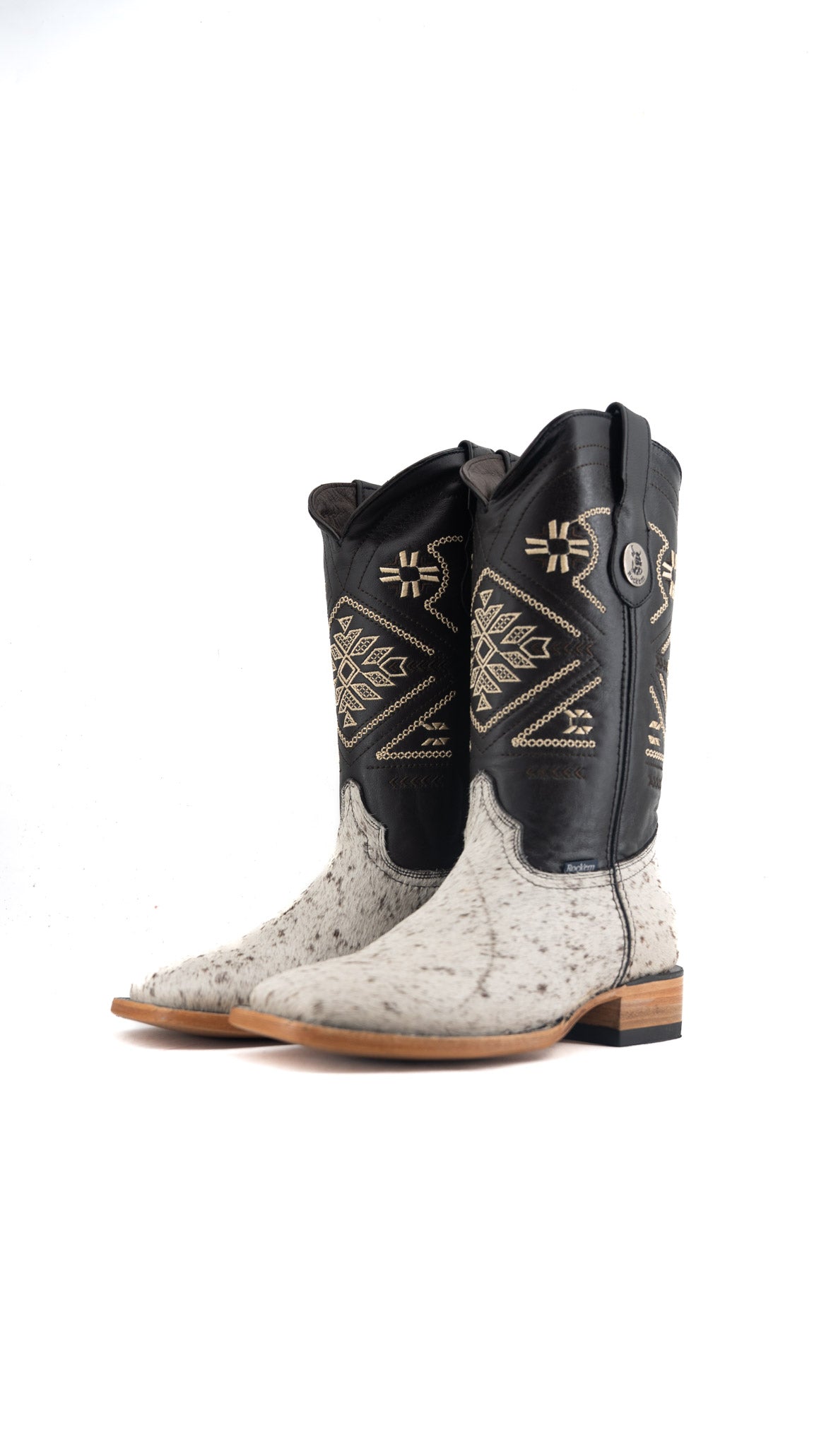 Women's Cowhide Square Toe Cowgirl Boot Size 9 Box TW96 FINAL SALE