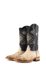 Women's Cowhide Square Toe Cowgirl Boot Size 9 Box TW103 FINAL SALE