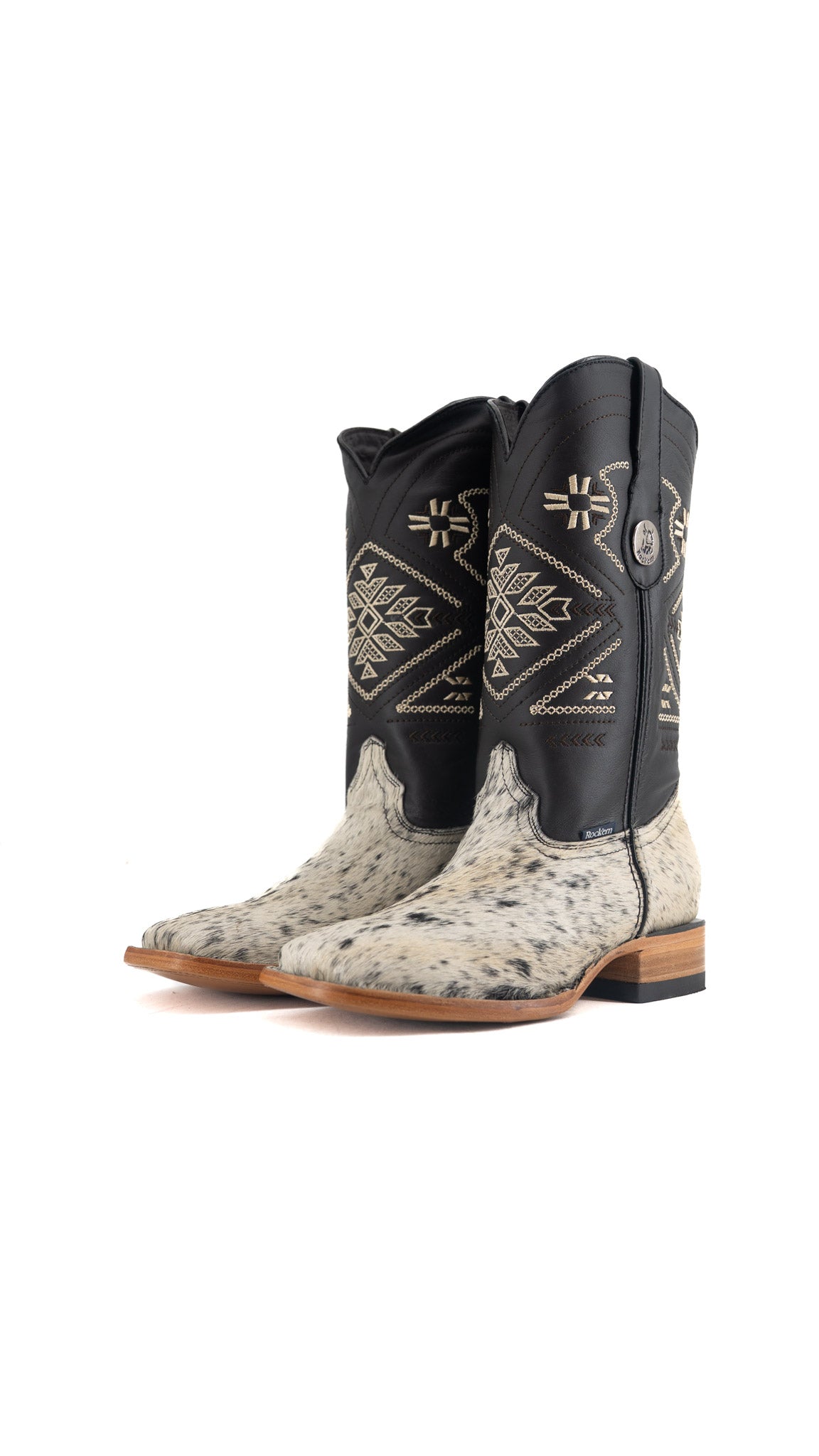 Women's Cowhide Square Toe Cowgirl Boot Size 9 Box TW110 FINAL SALE