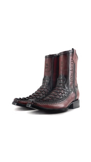 Tenner Giant Python Narrow Toe Cowboy Boot