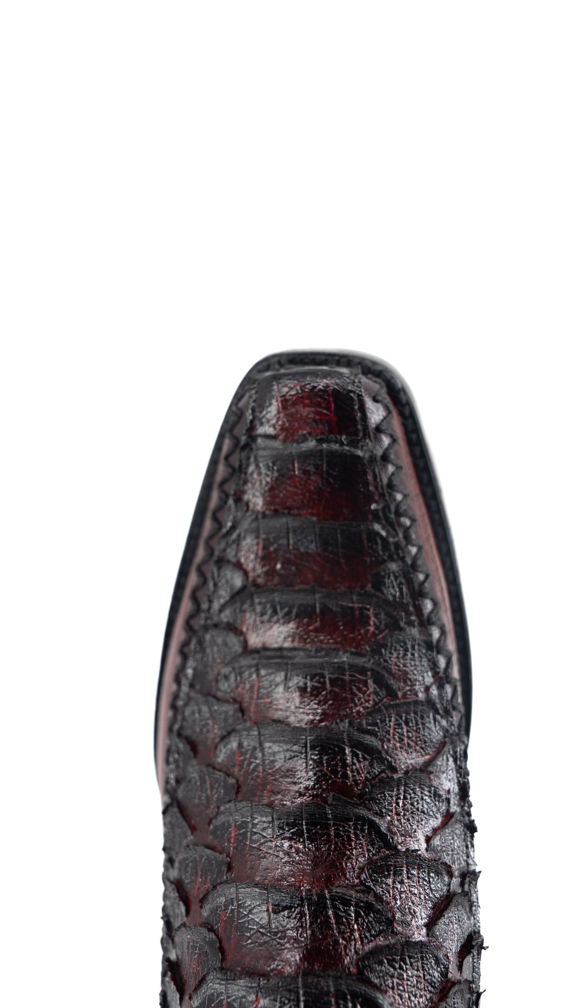 Tenner Giant Python Narrow Toe Cowboy Boot