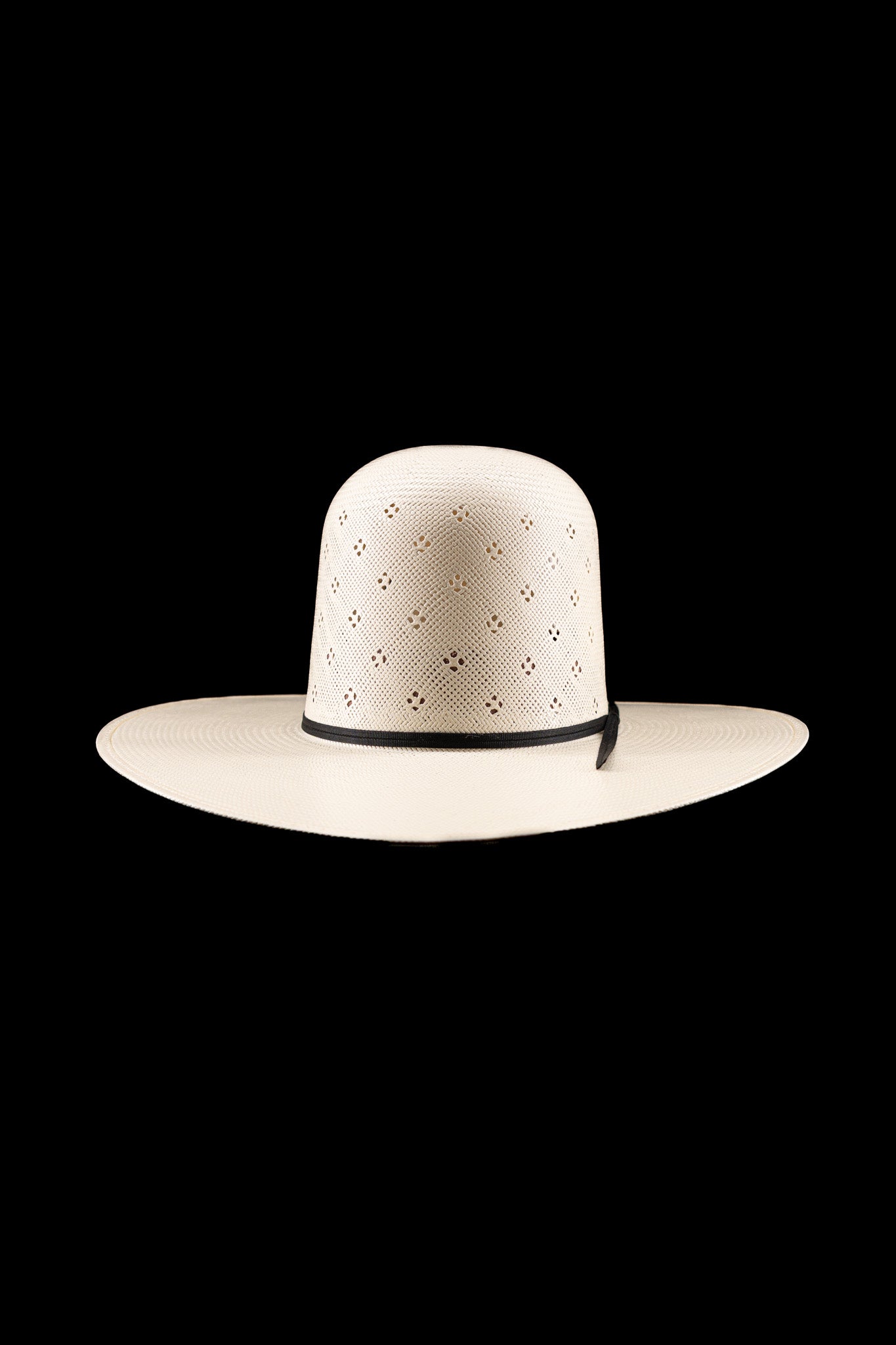 Rock'em 100X Nevada Open Crown Straw Hat 4inch Brim