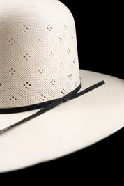 Rock'em 100X Nevada Open Crown Straw Hat 4inch Brim