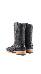 Bradley Pirarucu Square Toe Cowboy Boot