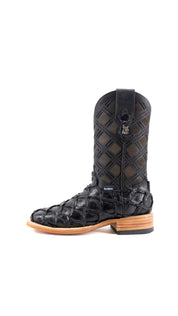 Bradley Pirarucu Square Toe Cowboy Boot