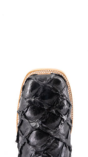 Bradley Pirarucu Square Toe Cowboy Boot