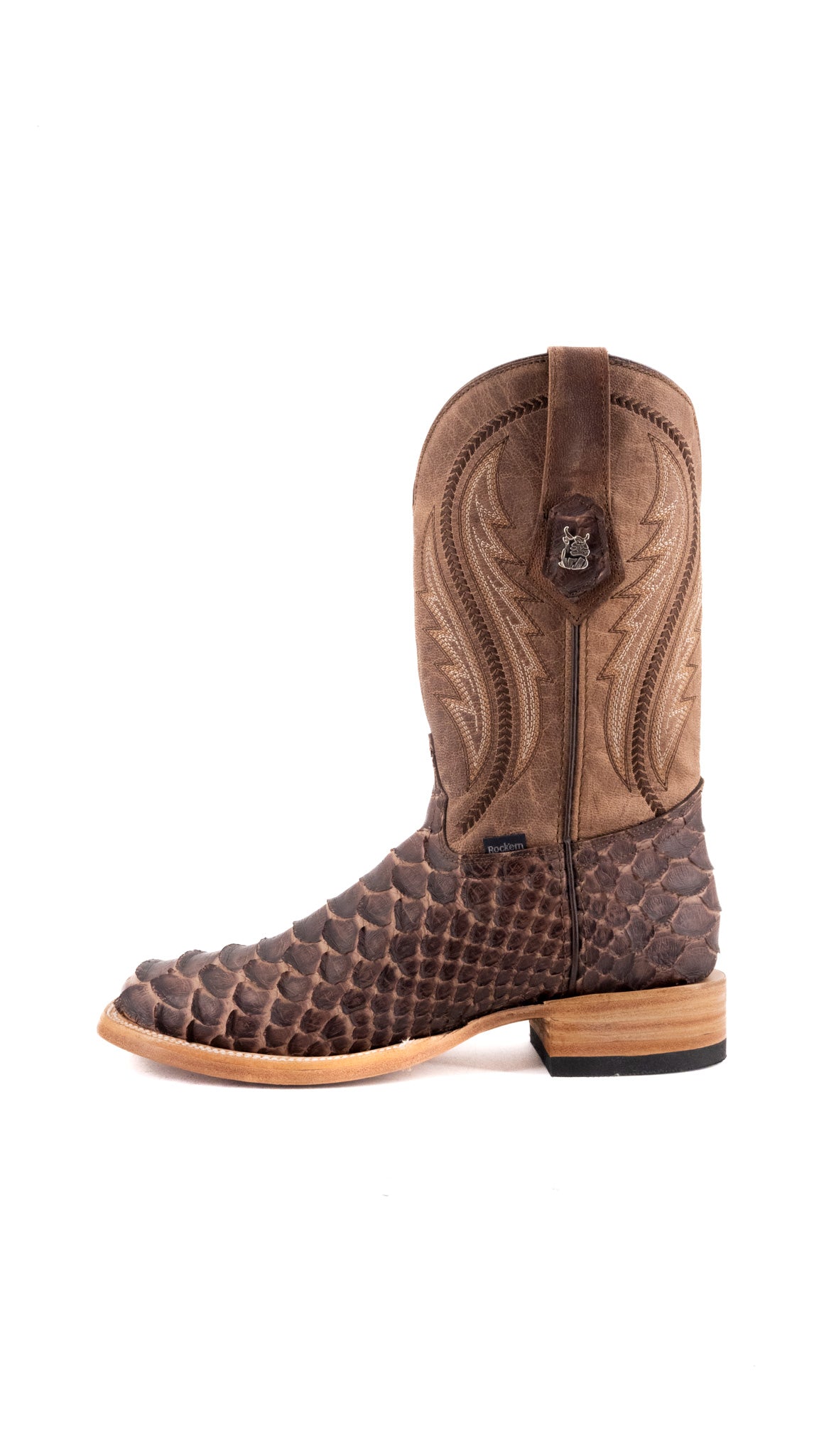 Jaxon Shelby Python Square Toe Cowboy Boot