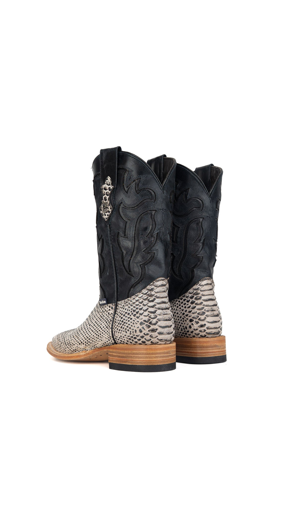 Bruce Python Square Toe Cowboy Boot