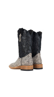 Bruce Python Square Toe Cowboy Boot