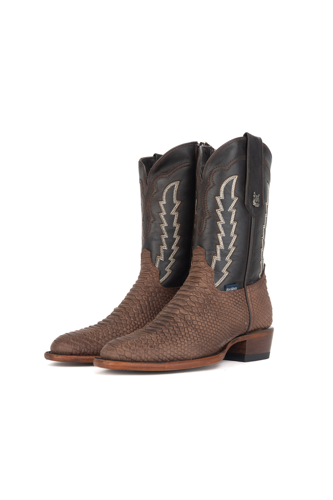 Lawrence Python Round Toe Cowboy Boot