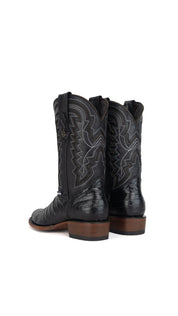 Jameson Belly Caiman Round Toe Cowboy Boot