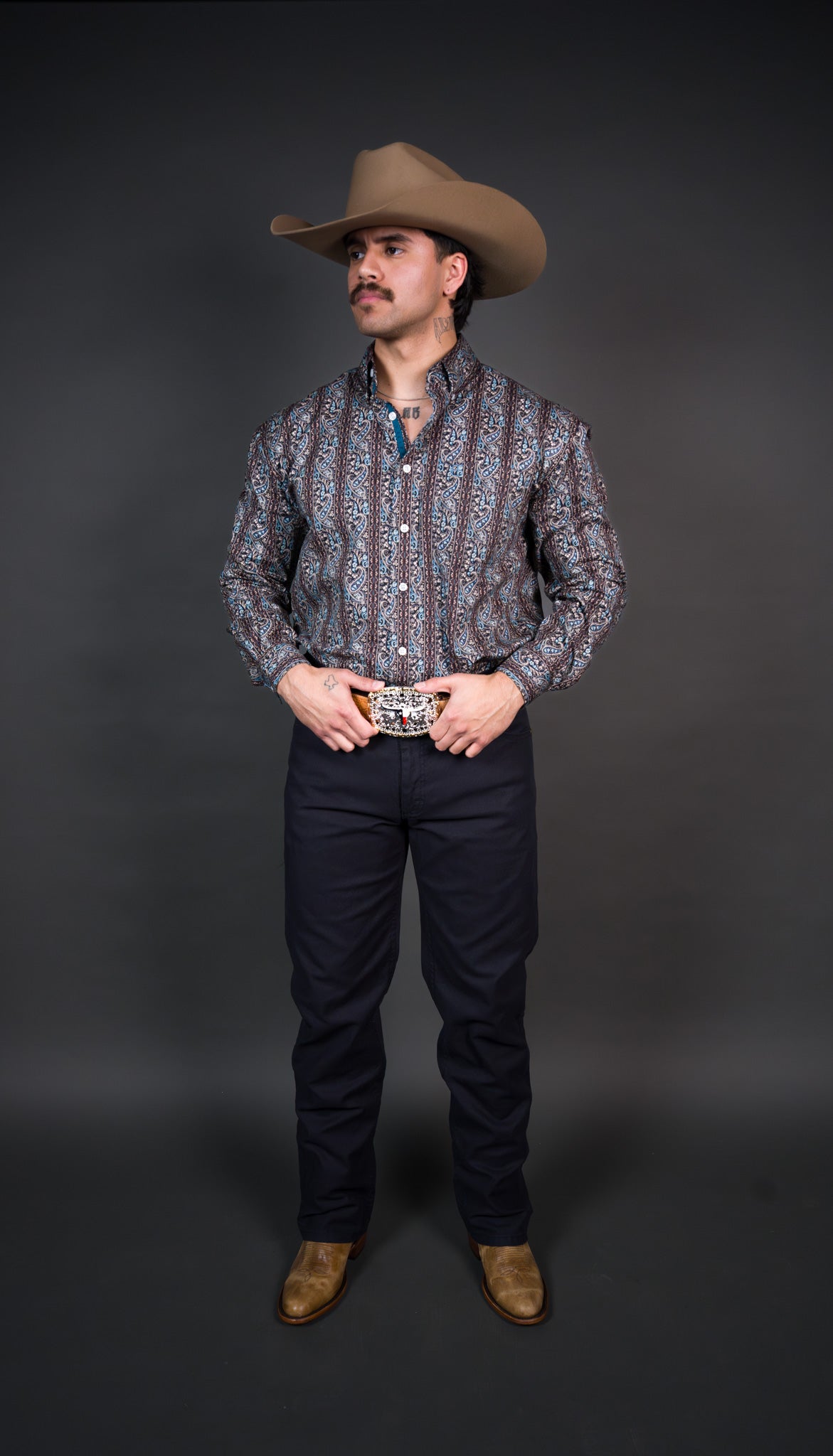 Panhandle Garrett Pearl Snap Shirt