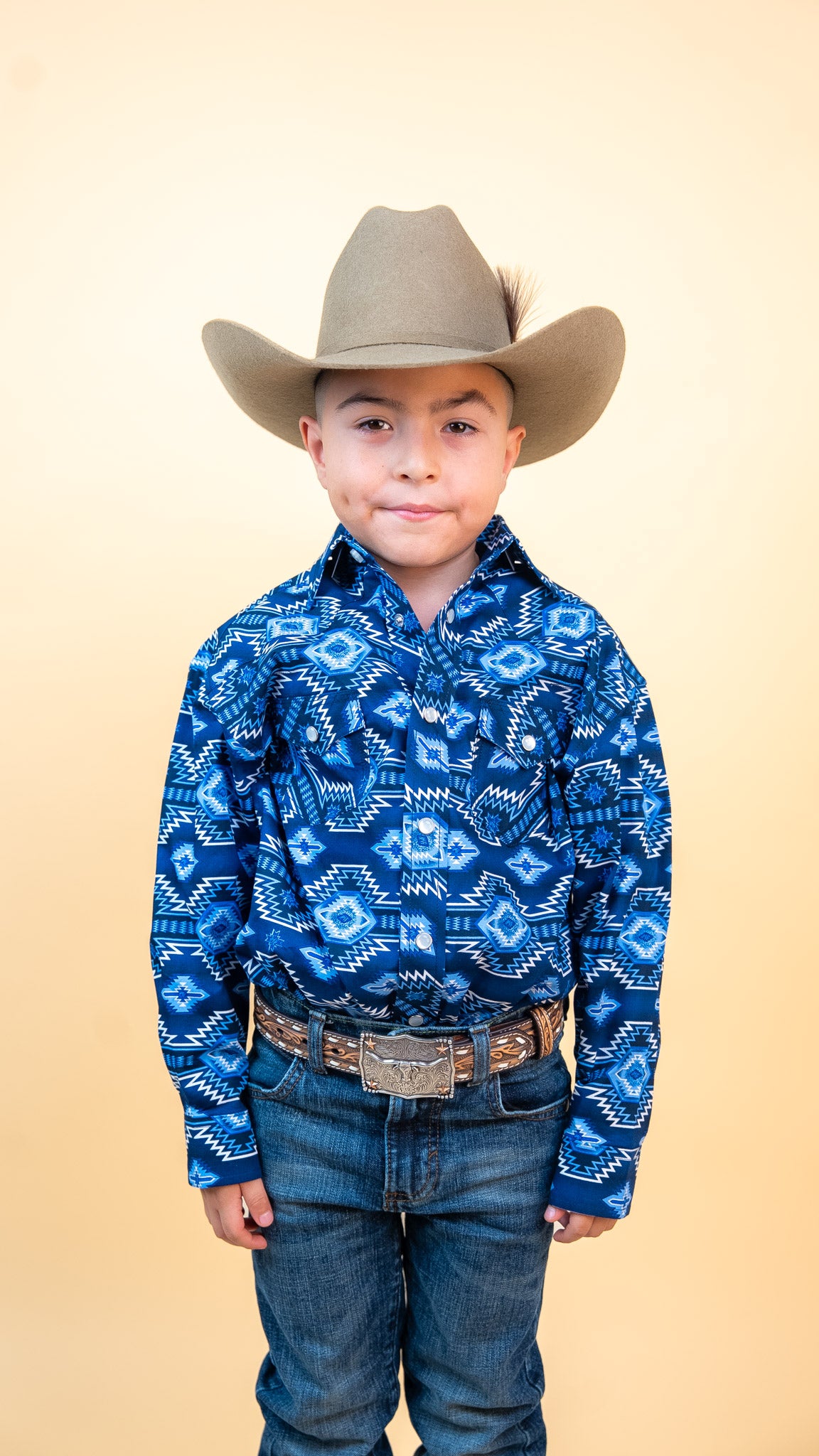 Rock & Roll Calen Snap Shirt Kids