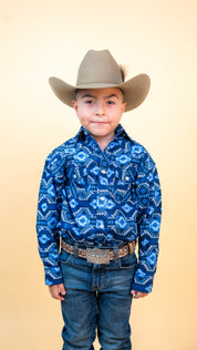 Rock & Roll Calen Snap Shirt Kids