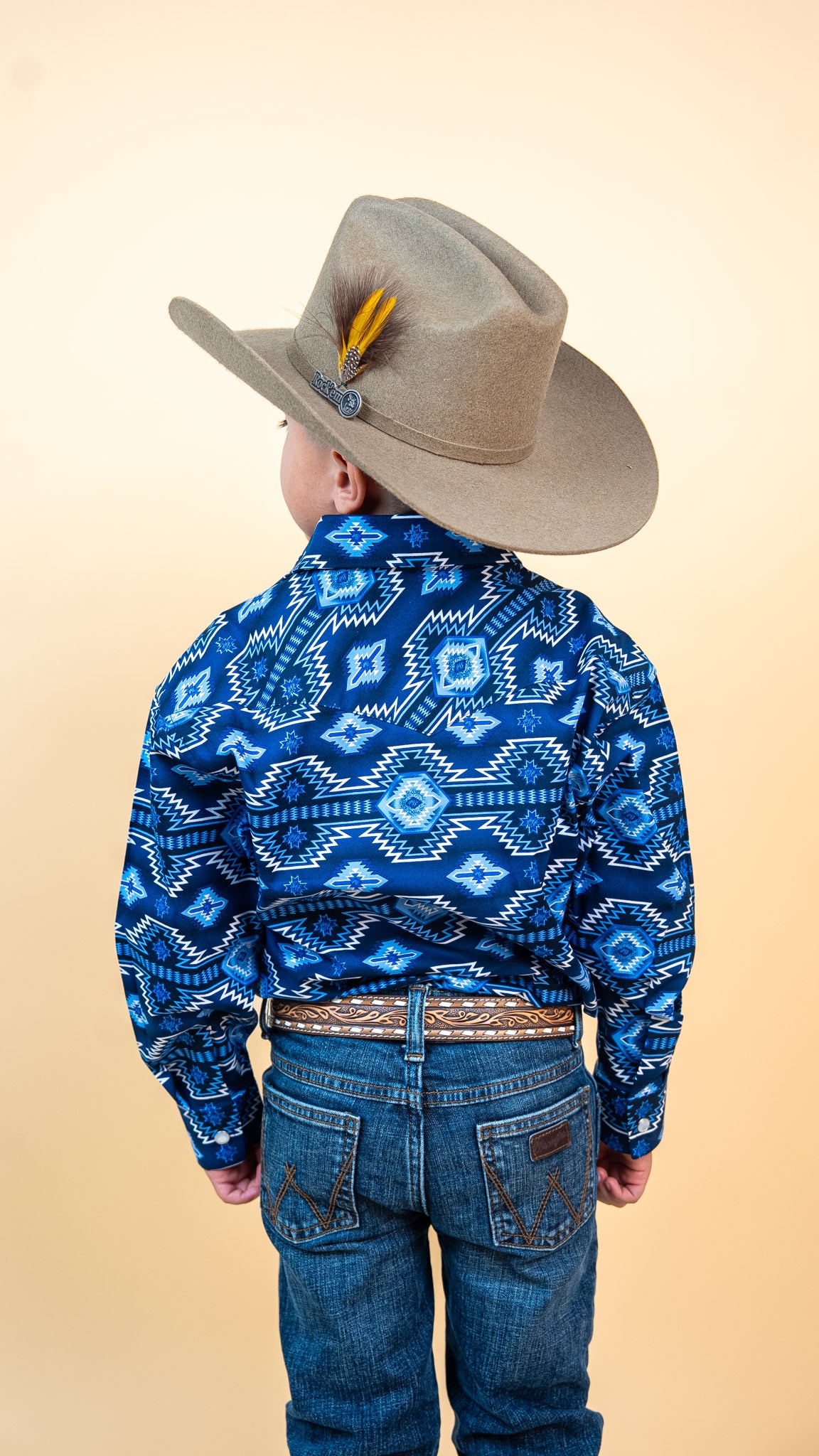 Rock & Roll Calen Snap Shirt Kids