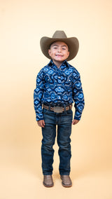 Rock & Roll Calen Snap Shirt Kids