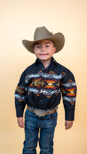 Panhandle Willian Snap Shirt Kids