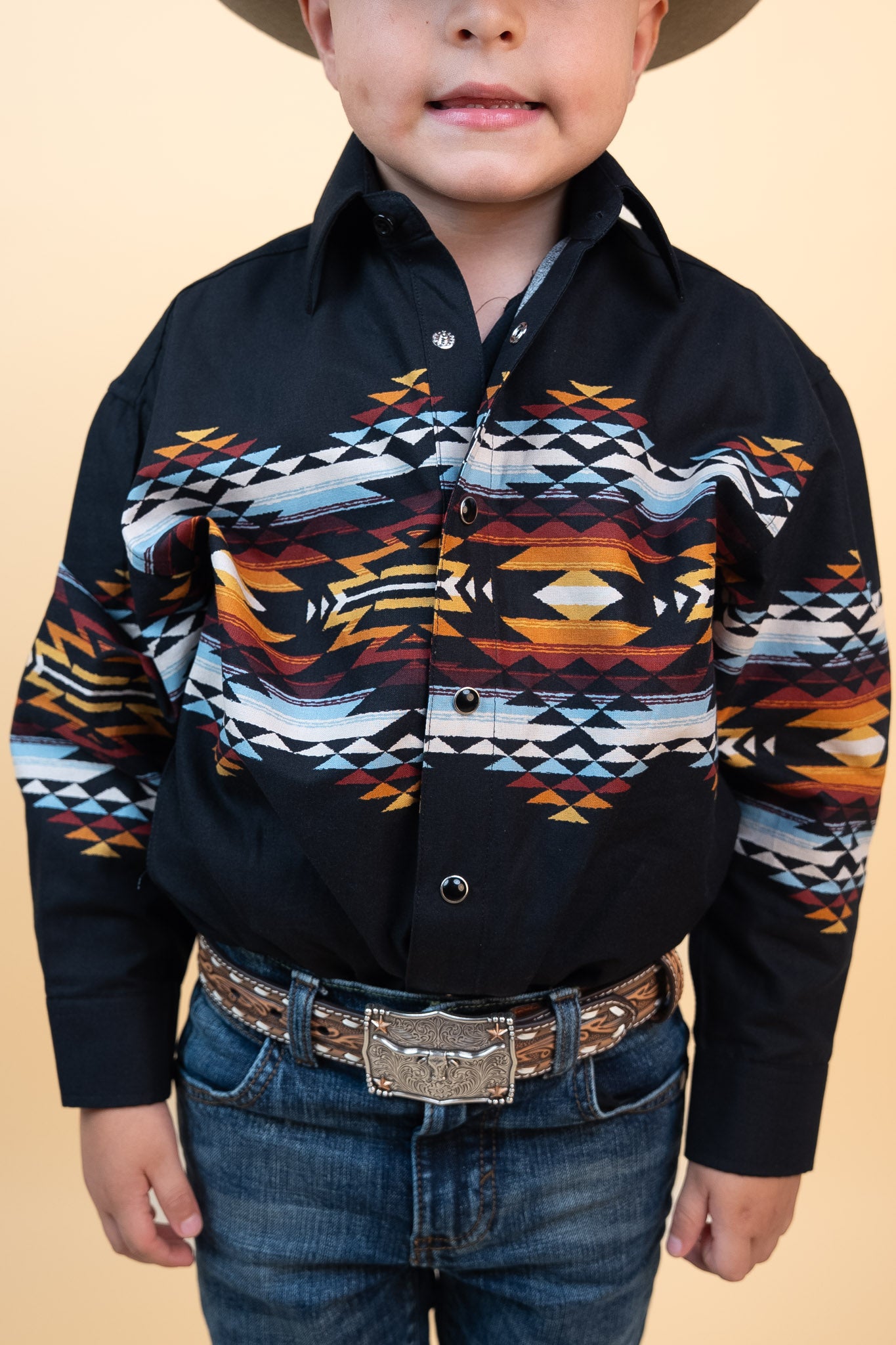 Panhandle Willian Snap Shirt Kids