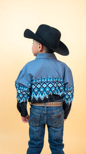 Panhandle Ricky Pearl Snap Kids