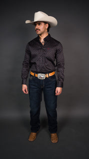 Platini Long Sleeve Nelson Button Up