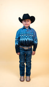 Panhandle Ricky Pearl Snap Kids