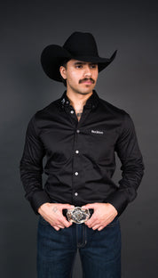 Rock'em Official Long Sleeve Button Up