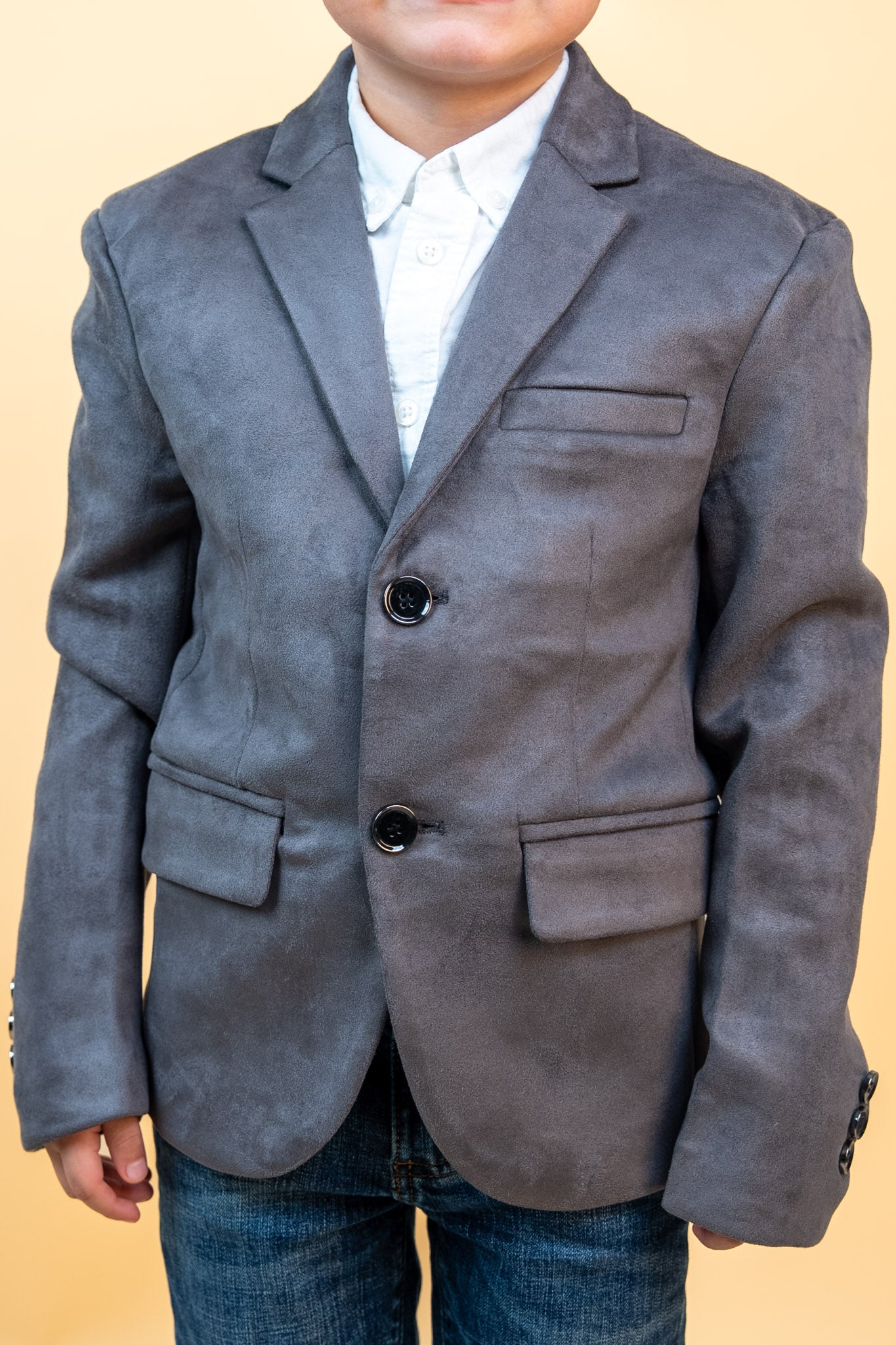 Platini Kids Teddy Suede Blazer