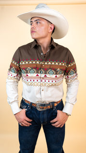 Platini Long Sleeve Roberts Pearl Snap