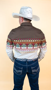 Platini Long Sleeve Roberts Pearl Snap