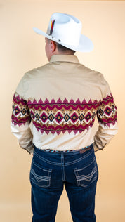Platini Long Sleeve Lorenz Pearl Snap