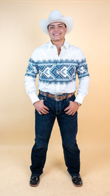 Platini Long Sleeve Jackson  Pearl Snap