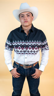 Platini Long Sleeve Lorenz Pearl Snap