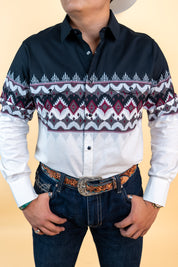 Platini Long Sleeve Lorenz Pearl Snap
