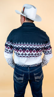 Platini Long Sleeve Lorenz Pearl Snap