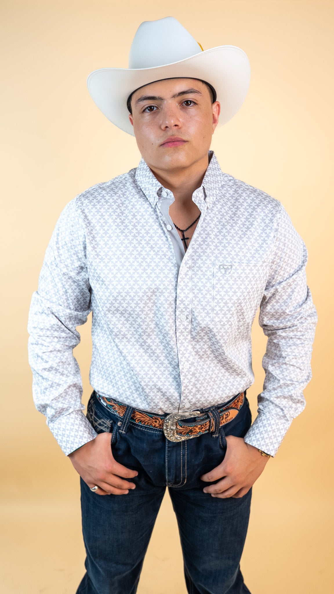 Platini Long Sleeve Morrison Button Up