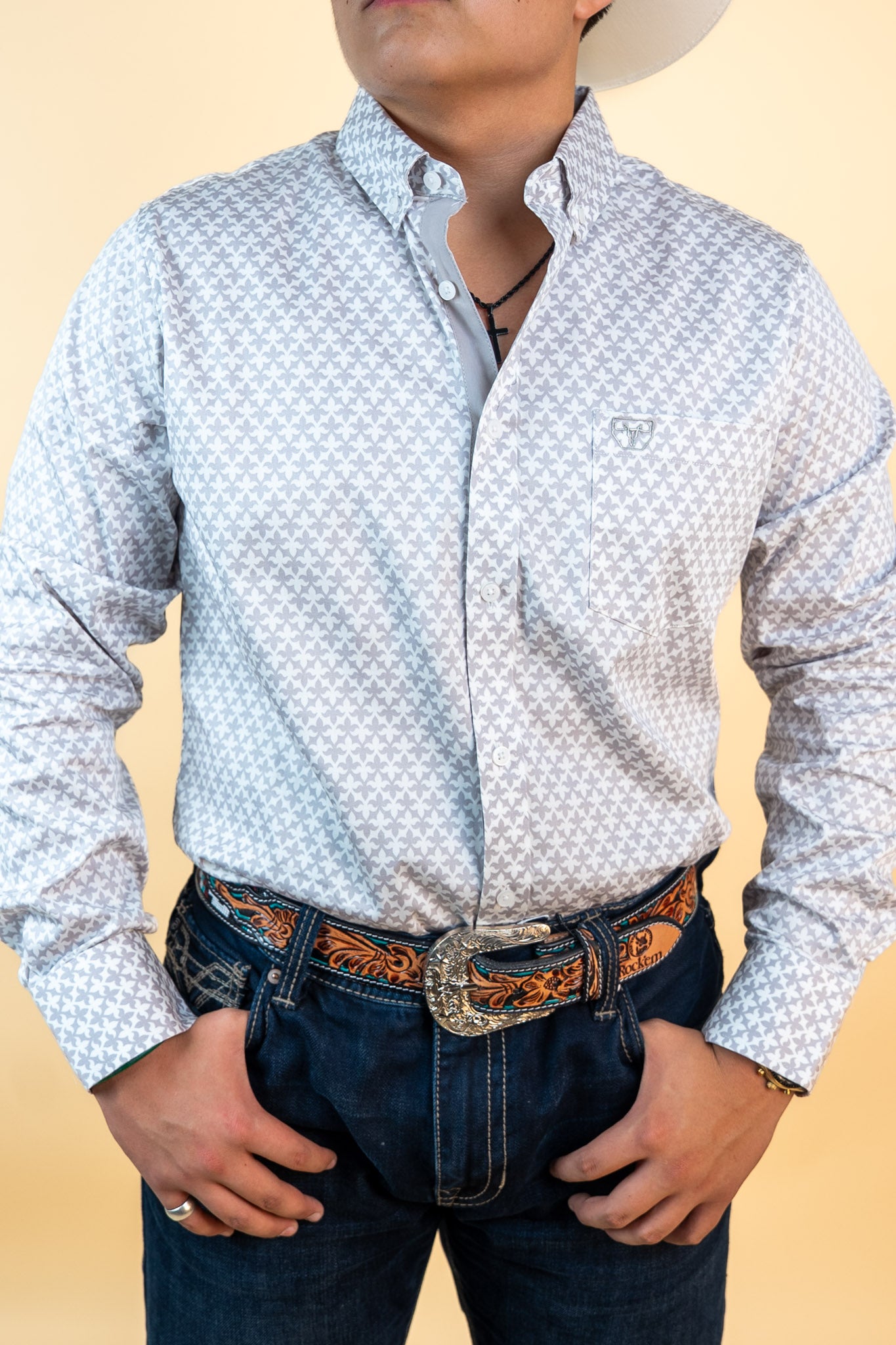 Platini Long Sleeve Morrison Button Up