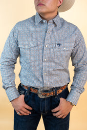 Platini Long Sleeve Jayson  Pearl Snap