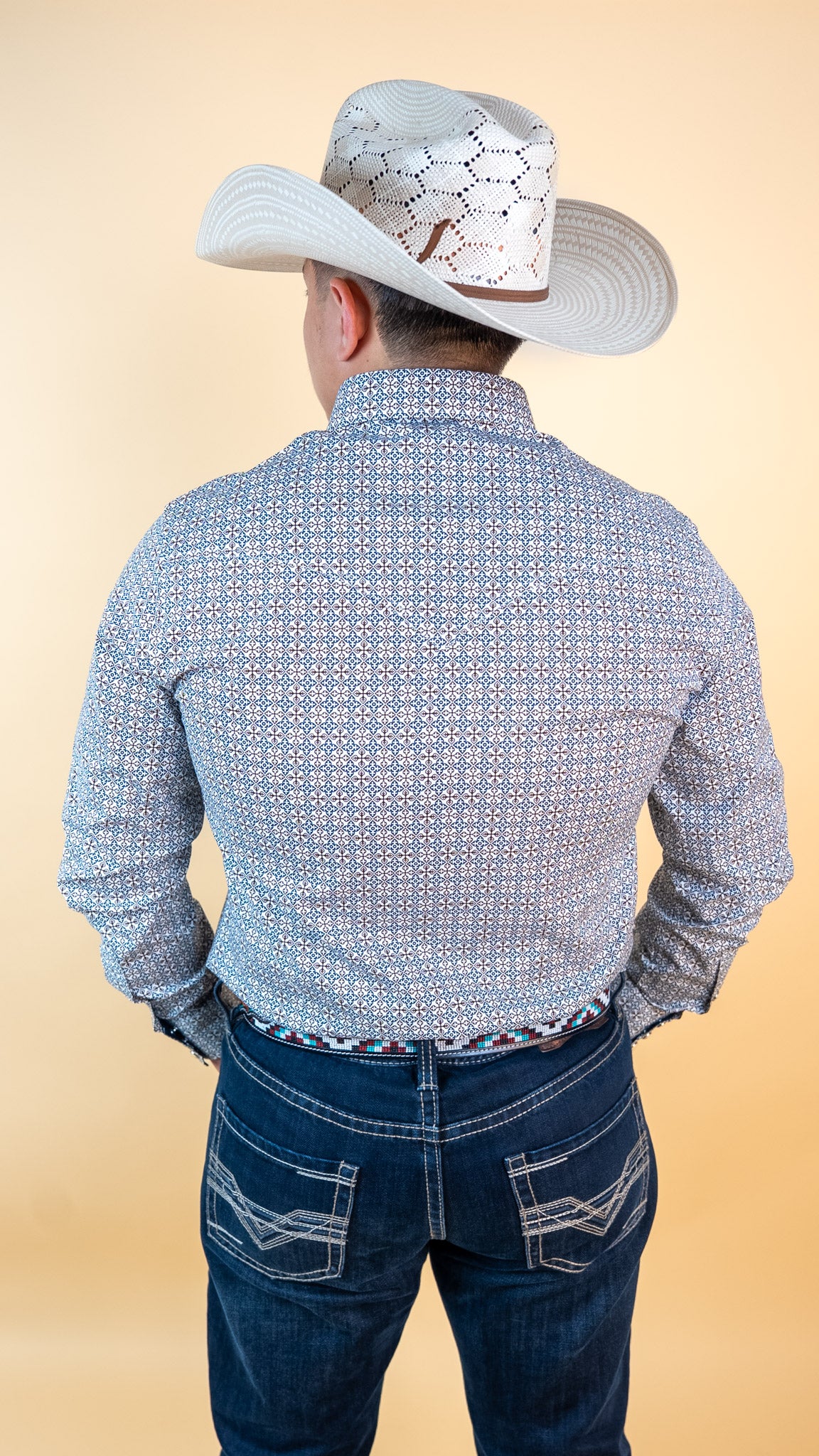 Platini Long Sleeve Jayson  Pearl Snap
