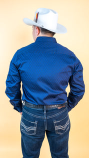 Platini Long Sleeve Brewer Button Up