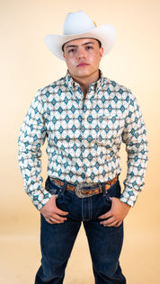 Platini Long Sleeve Payne Durham Button Up
