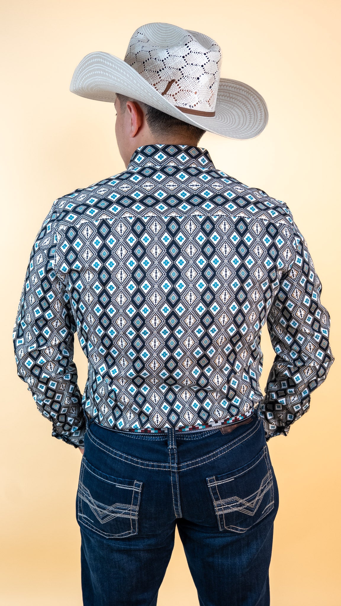 Platini Long Sleeve Scott Button Up