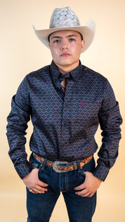 Platini Long Sleeve Nelson Button Up