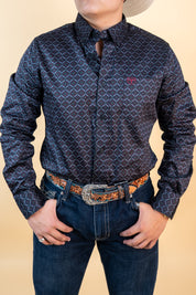 Platini Long Sleeve Nelson Button Up